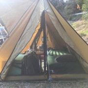 Start camping in sunny weather