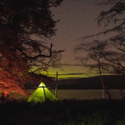 Enjoy the magnificent view from the tent