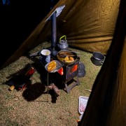 Cooking food on the stove