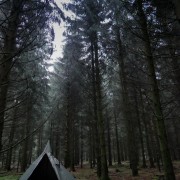 Hot Tent Camping trip in the Forest