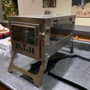 Received a Christmas gift -- tent stove