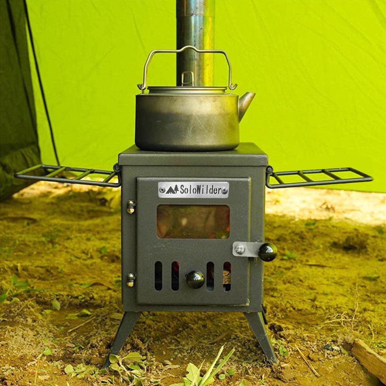 Outdoor Camping-Wood Burning Stove wood burning stove|small stove|camping tent stove 第2张