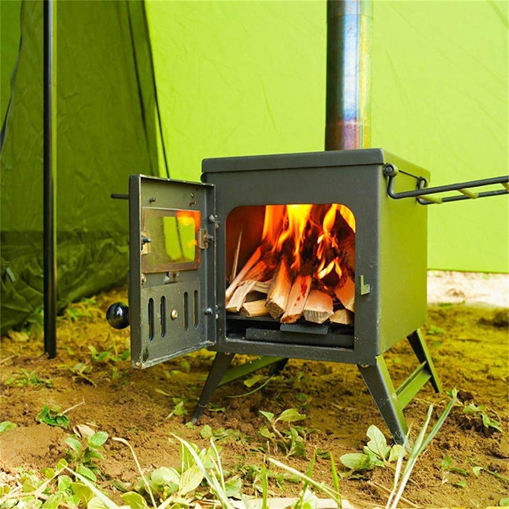 Outdoor Camping-Wood Burning Stove wood burning stove|small stove|camping tent stove 第1张