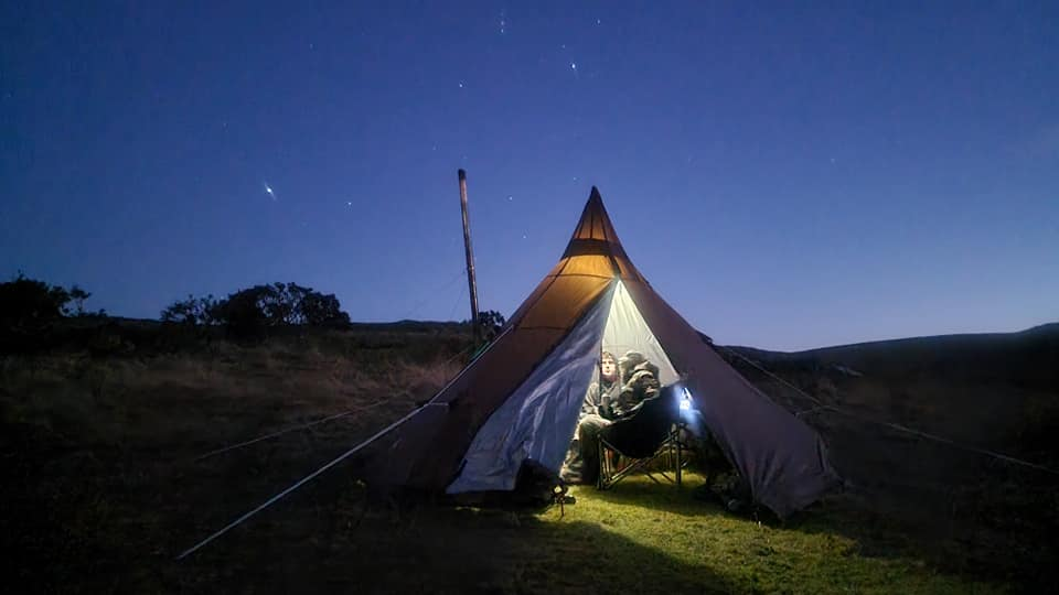 A day and night camping trip with friends  第2张