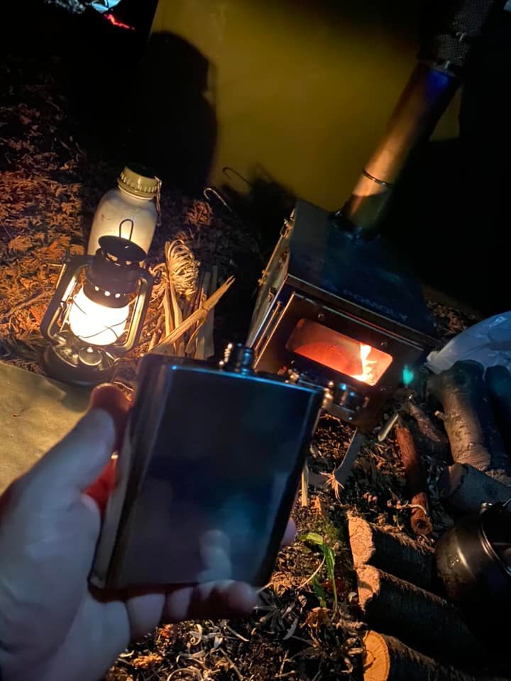 Forest camping with Pomoly stove  第4张