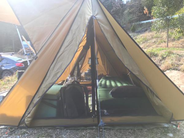 Start camping in sunny weather  第1张