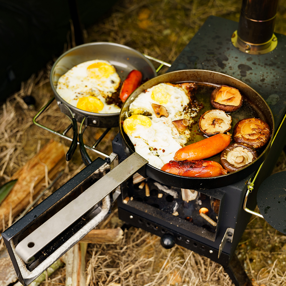 Have you encountered any strange things while camping in the wild?